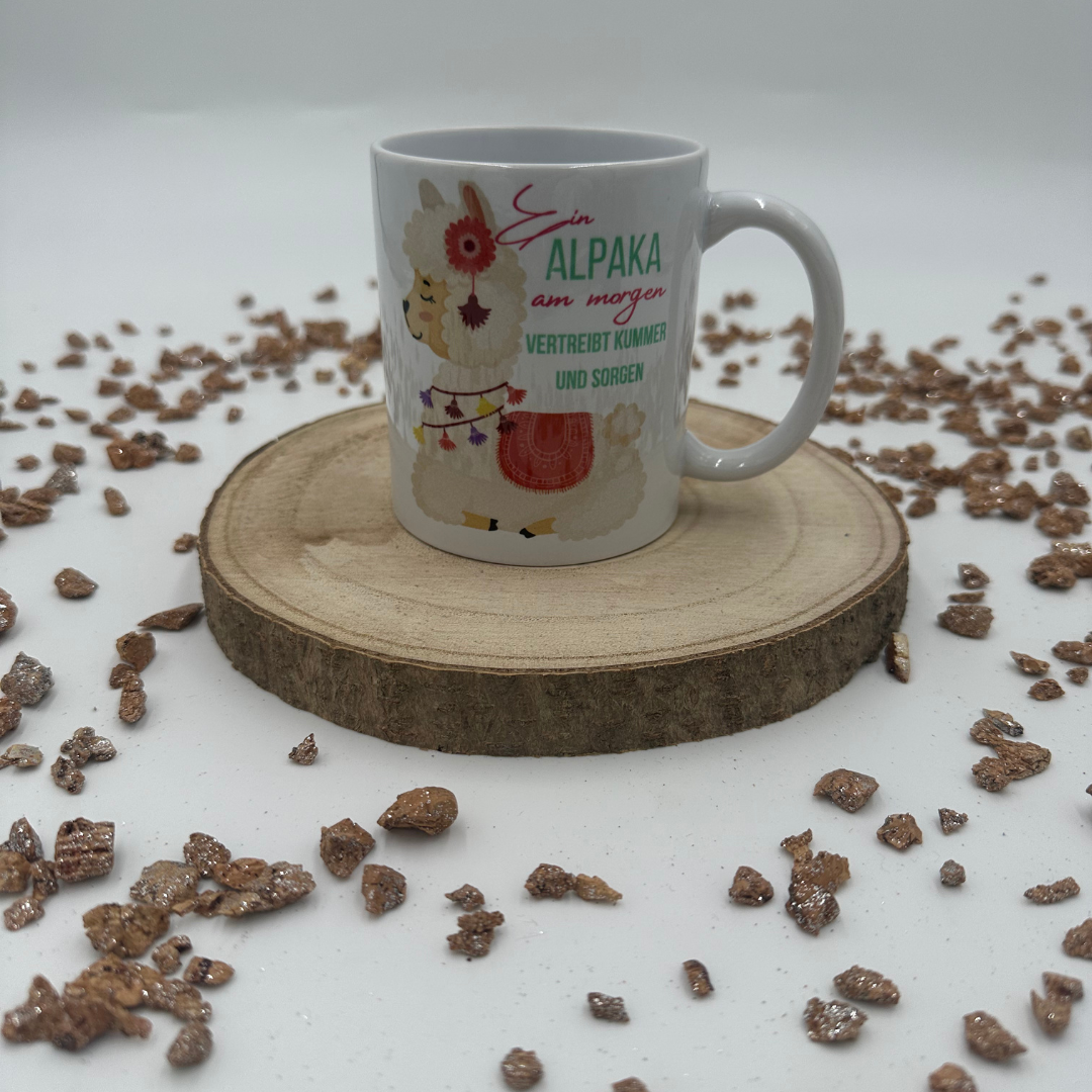 Mug - No worries Alpaca