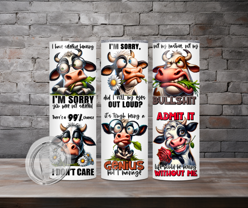 Tumbler - Funny Cow