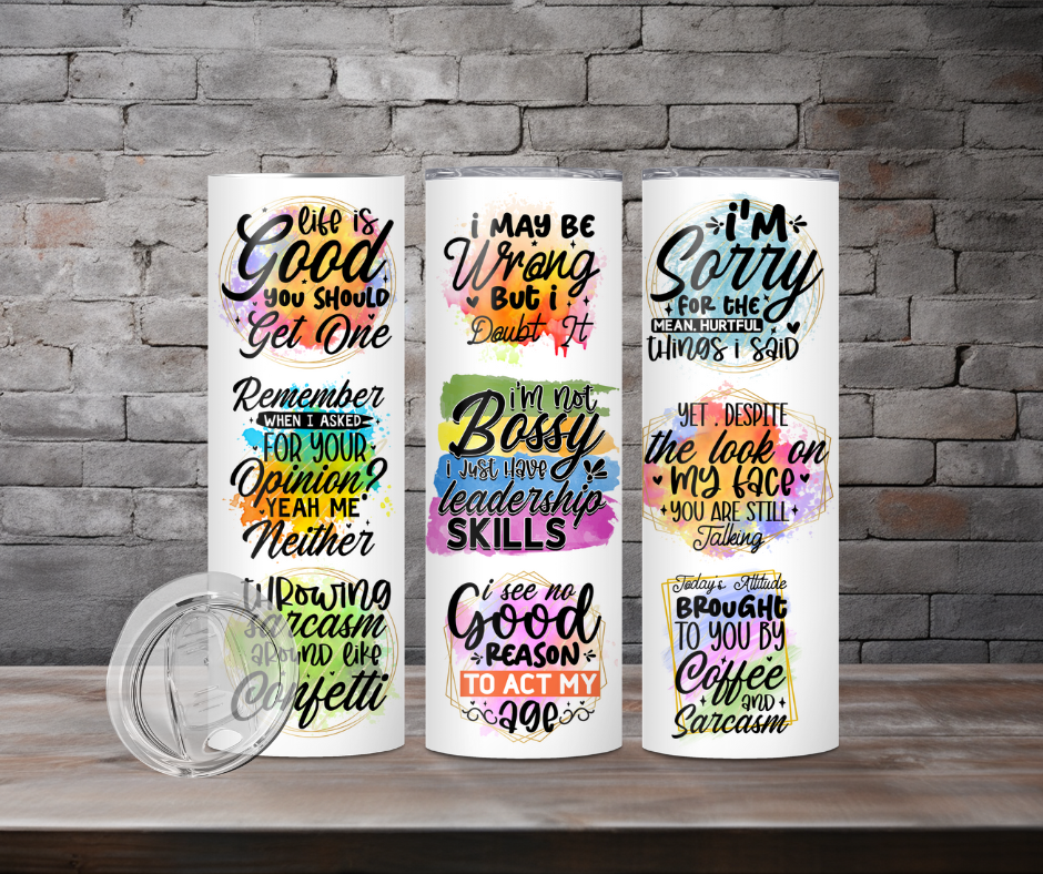 Tumbler - Funny Text 2