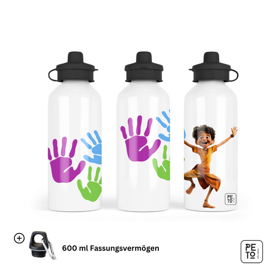 Amal Trinkflasche 600ml Mundstück &Karabiner