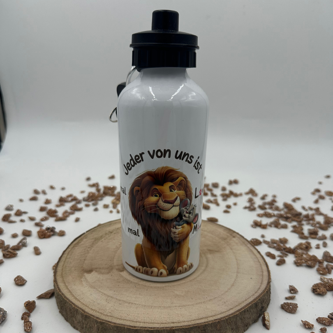 Bottle - Lion and Mouse