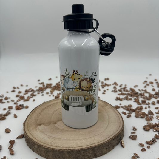 Watercolor Animals in the car