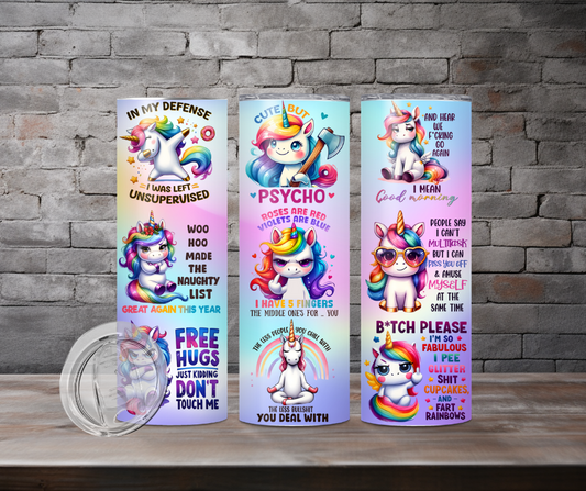 Tumbler - Funny Unicorn