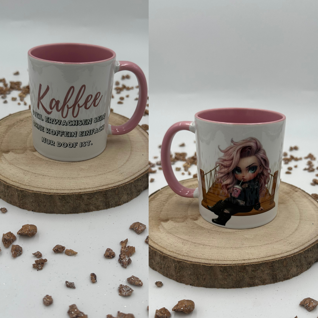 Mug - Adulthood without coffein is not nice