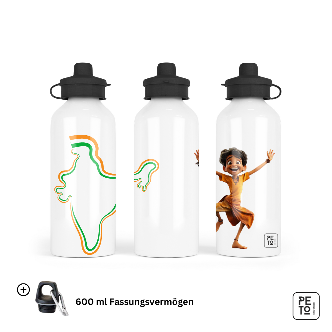 Amal Water Bottle 600ml Mouthpiece &Carabiner