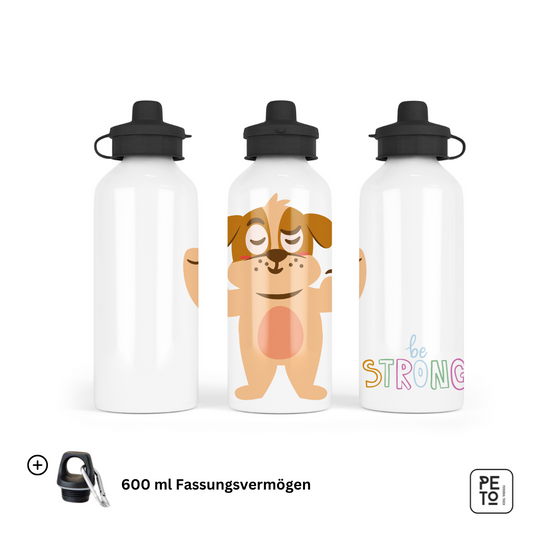 Mateo Water Bottle 600ml Mouthpiece &Carabiner